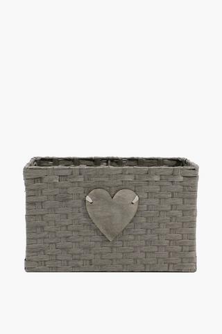 Paper Weave Heart Utility Medium