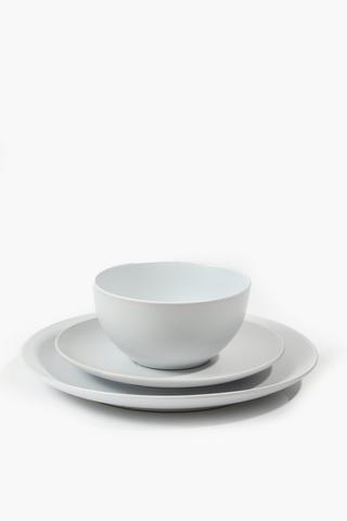 12 Piece Stoneware Glaze Dinner Set