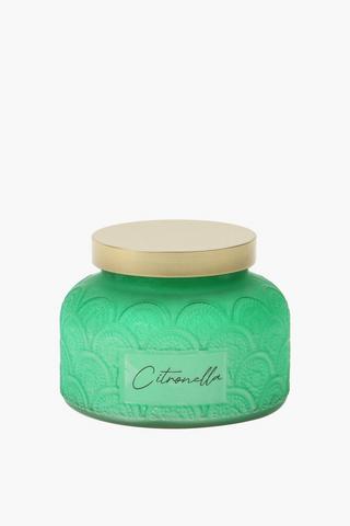 Citronella Classic Glass Candle