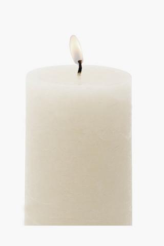 Vanilla Pillar Candle, 15x10cm