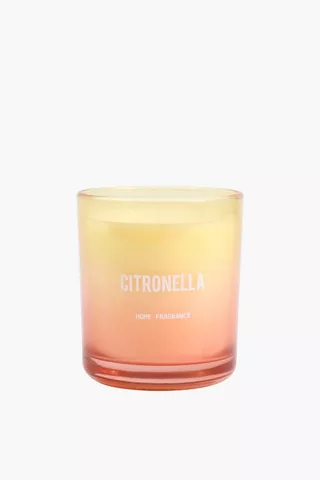 Ombre Citronella Candle