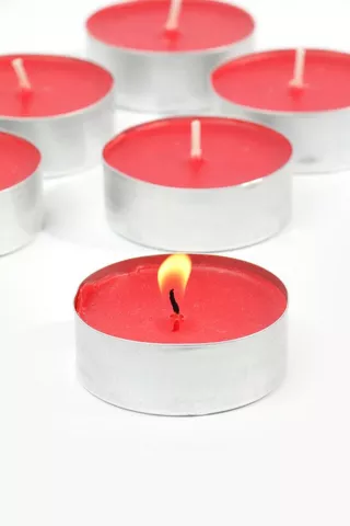 6 Pack Cranberry Tealights
