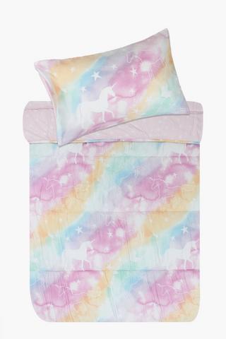 Sweet Home Collection Rainbow Unicorn Lightweight Down Alternative  Comforter Set, Color: Multi - JCPenney