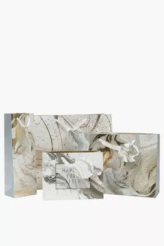 Marble Champagne Gift Bag