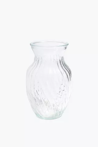 Cruz Belly Vase, 9x19cm