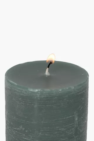 Rain Pillar Candle, 10x10cm