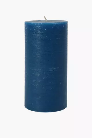 Ocean Pillar Candle, 20x7,5cm