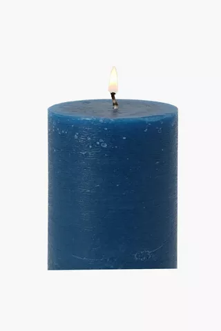 Ocean Pillar Candle, 20x7,5cm