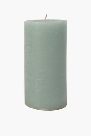 Rain Pillar Candle, 7,5x20cm