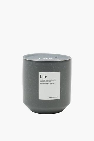Linen And Sea Salt Candle, 224g