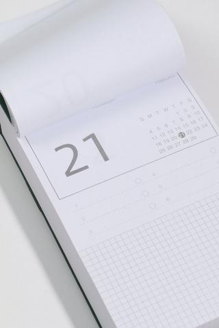 Standing Desk Calendar