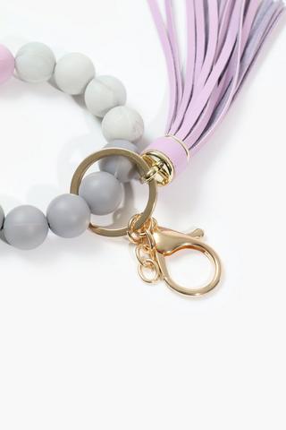 Beaded Key Ring