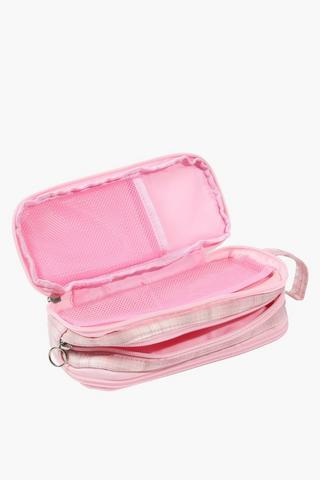 Checkered Pencil Case