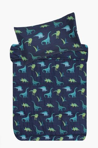 Soft Touch Benjamin Dino Reversible Duvet Cover Set