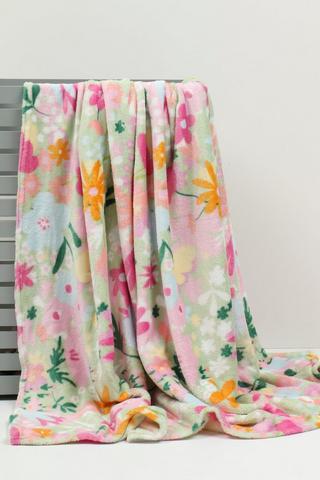 Super Plush Hannah Flannel Blanket, 150x180cm