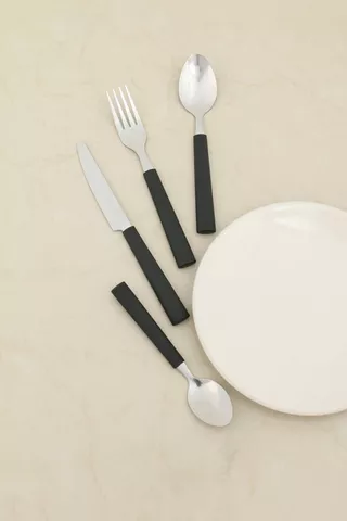 17 Piece Cutlery Set With Holder