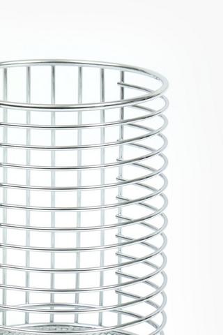 Essentials Chrome Utensil Holder