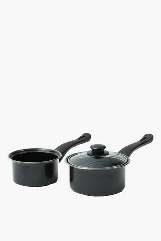 5 Piece Carbon Steel Gunmetal Cookware Set