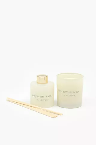 Rose And White Musk Gift Set