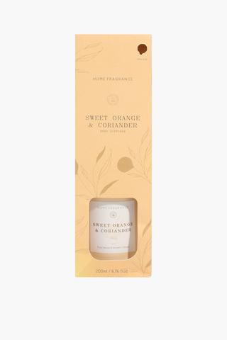 Sweet Orange Coriander Diffuser, 200ml