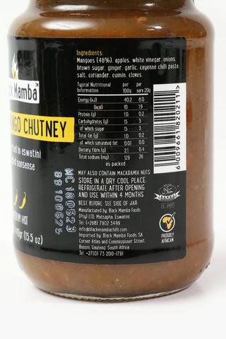 Black Mamba Mango Chutney, 440g