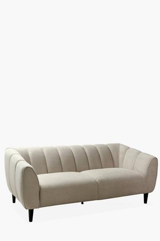 Bayton Ribbed 3 Seater Sofa