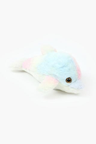 Tie Dye Dolphin Soft Toy