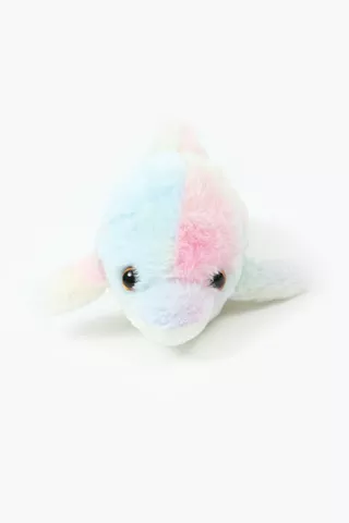 Tie Dye Dolphin Soft Toy