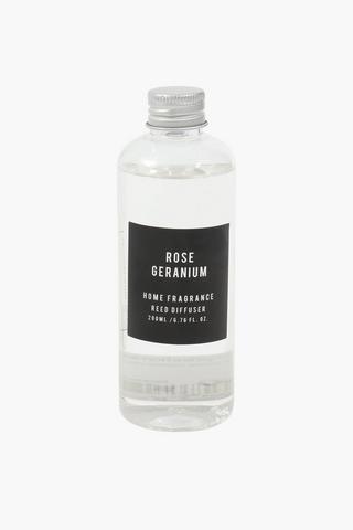 Rose Geranium Diffuser Refill, 200ml
