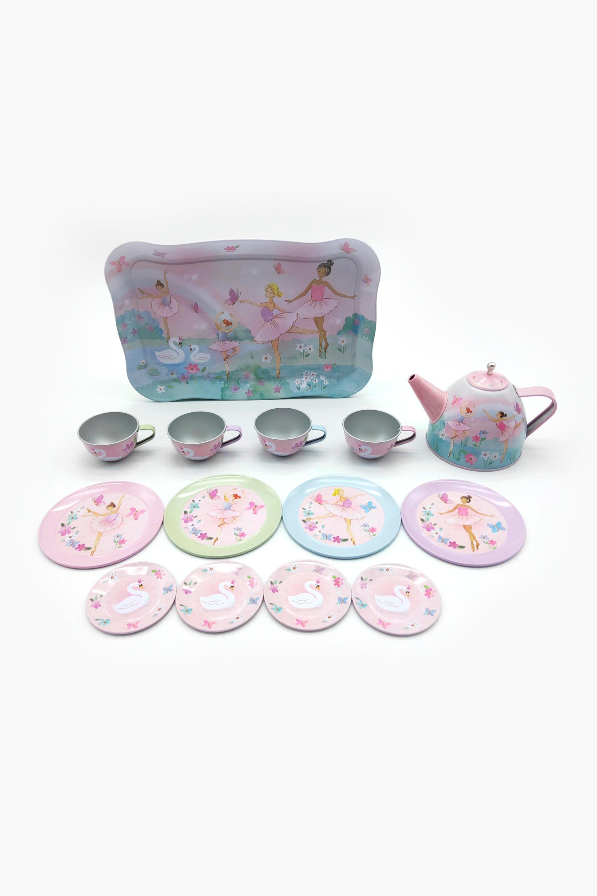 14 Piece Ballerina Tea Set