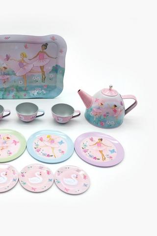 14 Piece Ballerina Tea Set