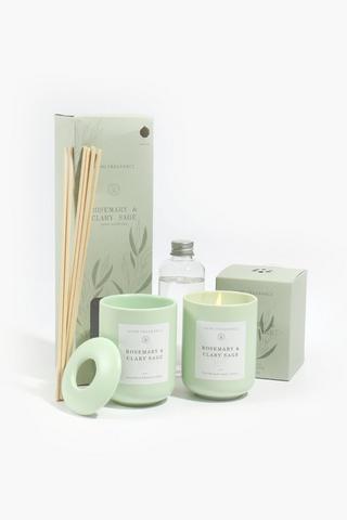 Rosemary And Clary Sage Diffuser, 200ml
