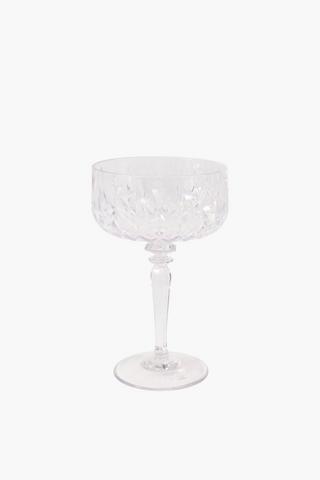 Facet Acrylic Gin Glass