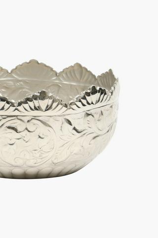 Aluminium Hammered Bowl