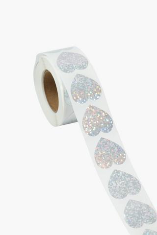 Heart Foil Decorative Stickers