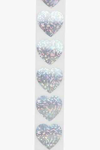 Heart Foil Decorative Stickers