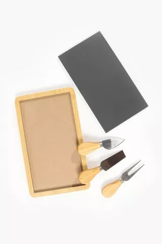 Slat Cheese Board Set