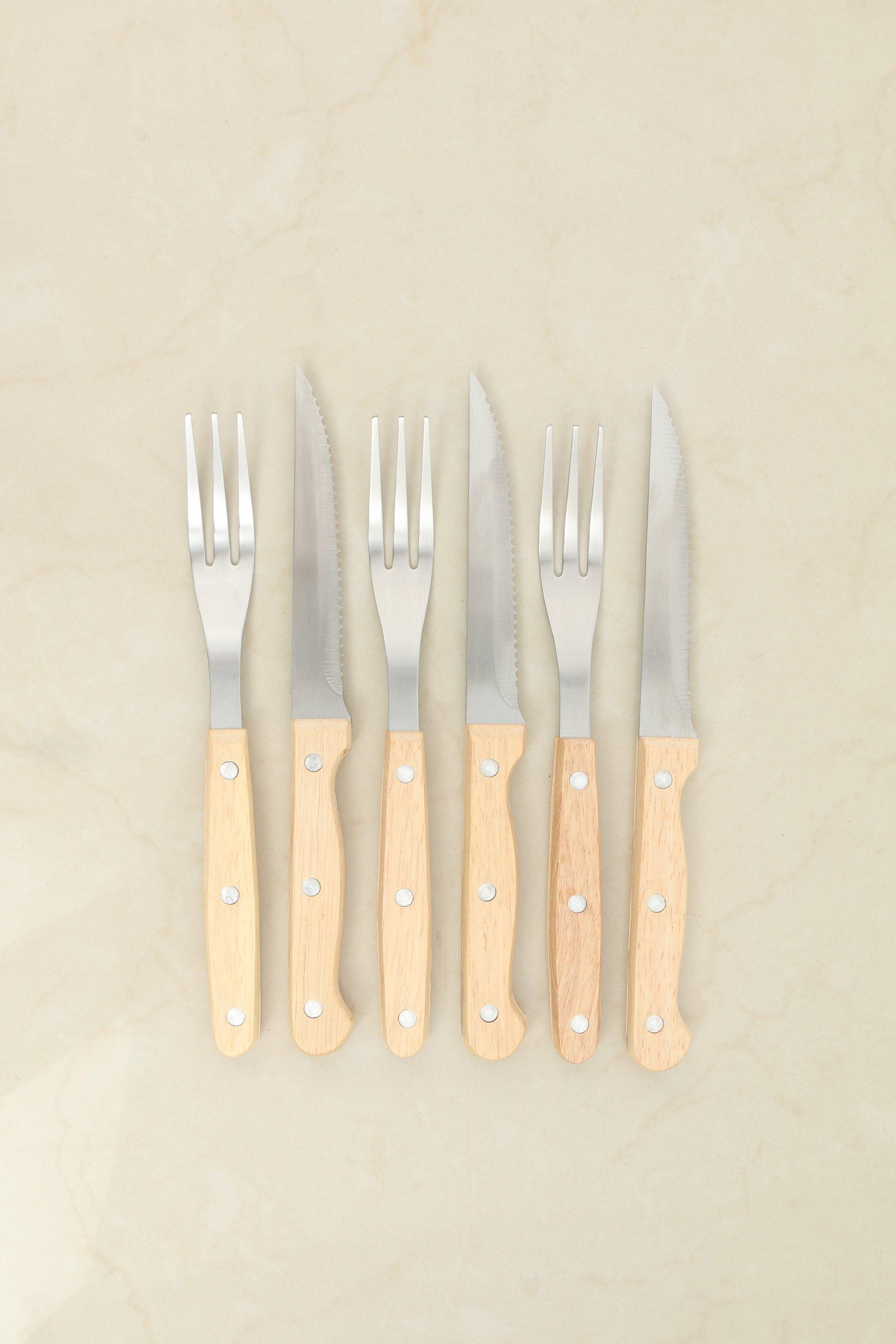 12 Piece Steak Knife And Fork Set