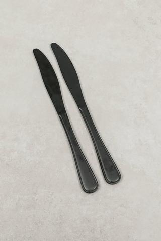 2 Pack Brushed Knife Set