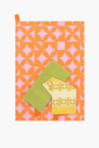 Colab Xia Carstens 3 Pack Tea Towels