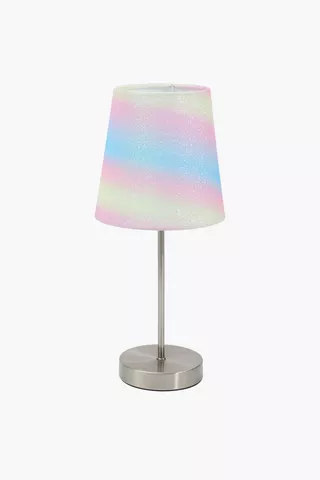 Rainbow Glitter Lamp Set