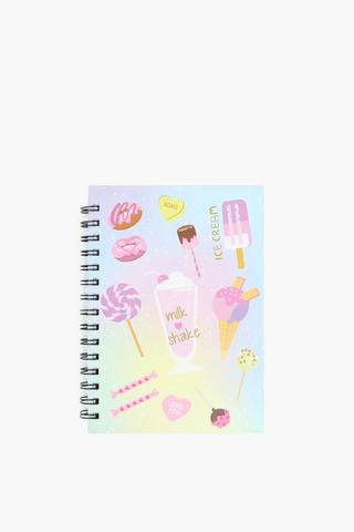 Kelly Candy Spiral Notebook A5