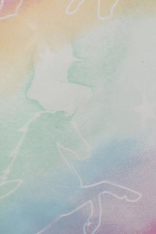Soft Touch Unicorn Curtain, 140x225cm