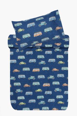 Polycotton Elvis Combi Duvet Cover Set