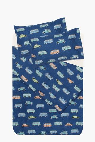 Polycotton Elvis Combi Duvet Cover Set