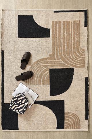 Jacquard Arch Rug, 120x180cm