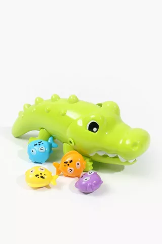 Crocodile Catch The Fish Bath Toy
