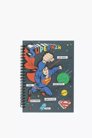 Superman Spiral Notebook A5