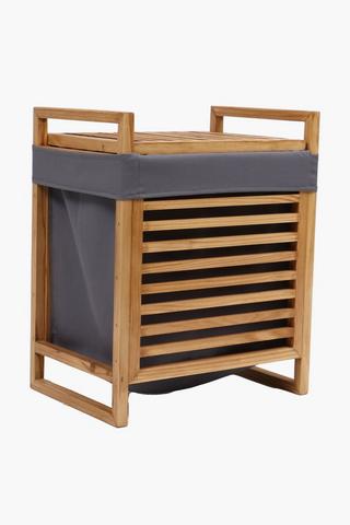 Wooden Ladder Laundry Basket