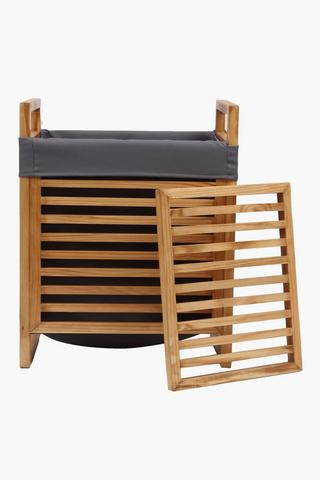 Wooden Ladder Laundry Basket